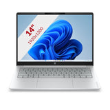 Hp omnibook 3 laptop ai 14-ht0013ndx (e10k5ea) 14 (zilver | core 3 304 | intel graphics | 8 gb | 512 gb ssd) - afbeelding 1