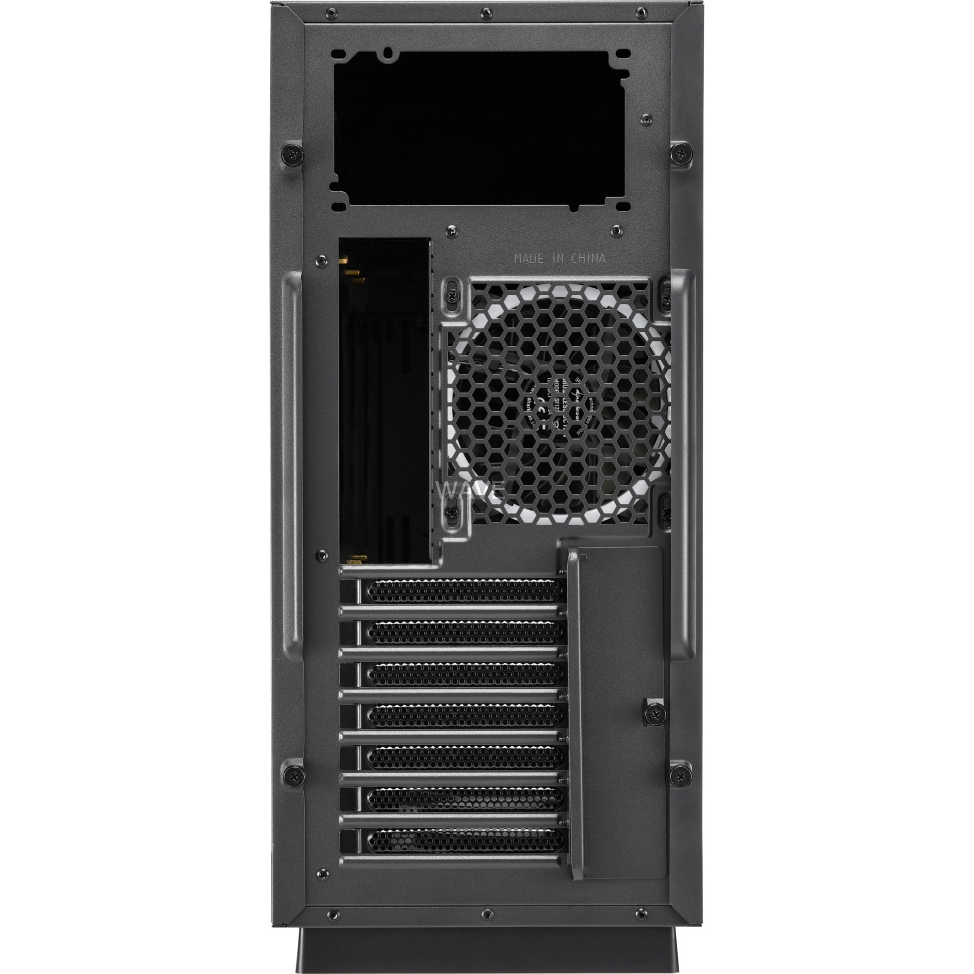 Sharkoon pure steel rgb midi tower behuizing (zwart | 2x usb-a | rgb | window)