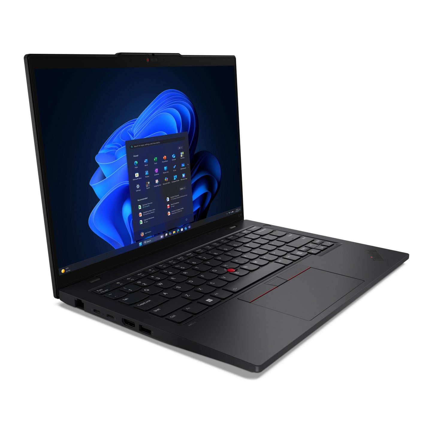 Lenovo thinkpad l14 gen 6 intel (21s6006tmh) 14 laptop (zwart | core ultra 5 225u | intel graphics | 16 gb | 512 gb ssd)
