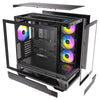 Antec c7 argb midi tower behuizing (zwart | 2x usb-a | 1x usb-c | tempered glass)