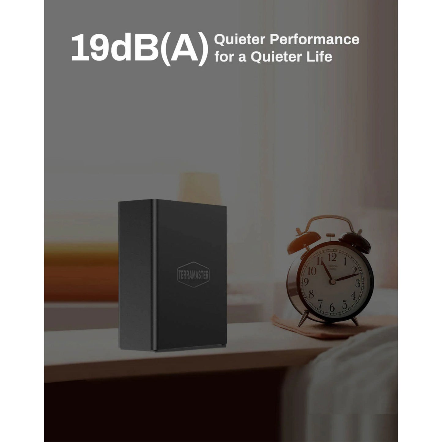 Terramaster f8 ssd plus nas (zwart, 1x 10gbe, hdmi, usb)
