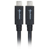 Sharkoon usb-c 3.2 > usb-c kabel (zwart, 0,5 meter )