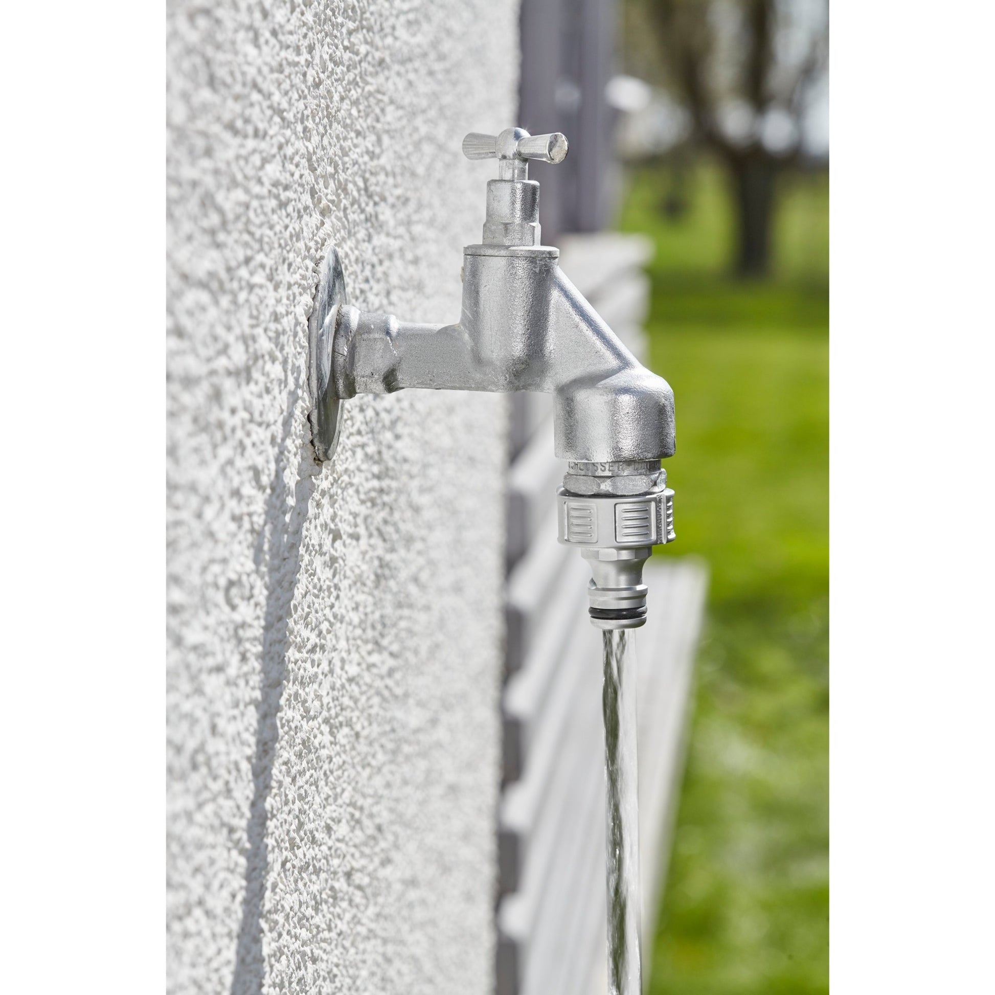 Gardena premium kraanstuk 26,5 mm (g 3 4 ) (zilver, 18241-50, bulk)