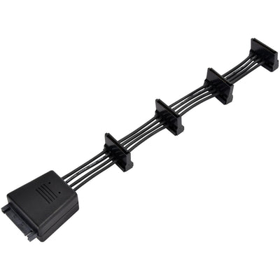 Silverstone sst-cp06-e4, 1x 15-pin-sata > 4x 15-pin-sata kabel