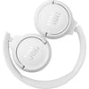 Jbl tune 510bt on-ear hoofdtelefoon (wit, bluetooth)