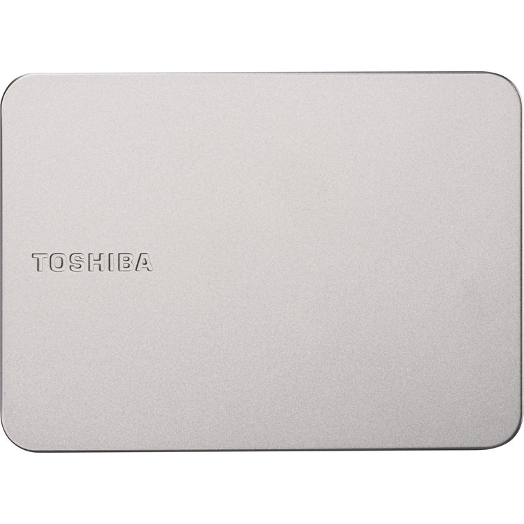 Toshiba canvio flex, 4 tb externe harde schijf (lichtzilver, hdtx240escca, usb 3.2 gen 1)