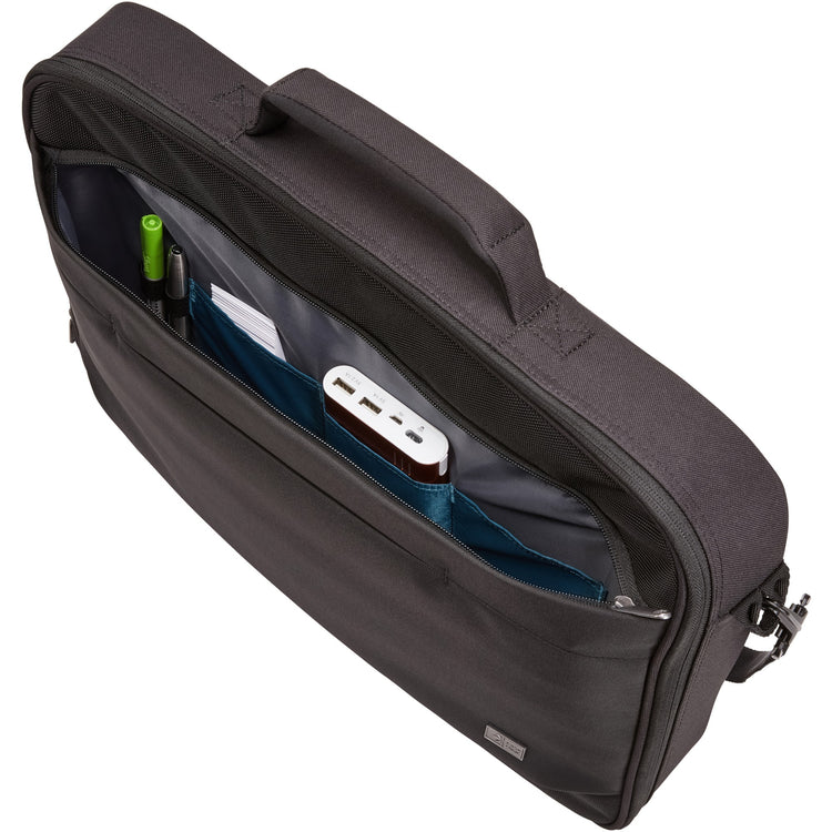 Case logic advantage 17,3 clamshell bag notebooktas laptoptas (zwart)
