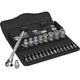 Wera 8100 sa 7 zyklop metal-ratelset doorsteekvierkant 1 4 gereedschapsset (28-delig)