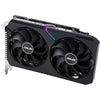 Asus geforce rtx 3050 dual v2 8gb gddr6 grafische kaart (lite hash rate, 1x displayport, 1x hdmi 2.1, dvi-d)