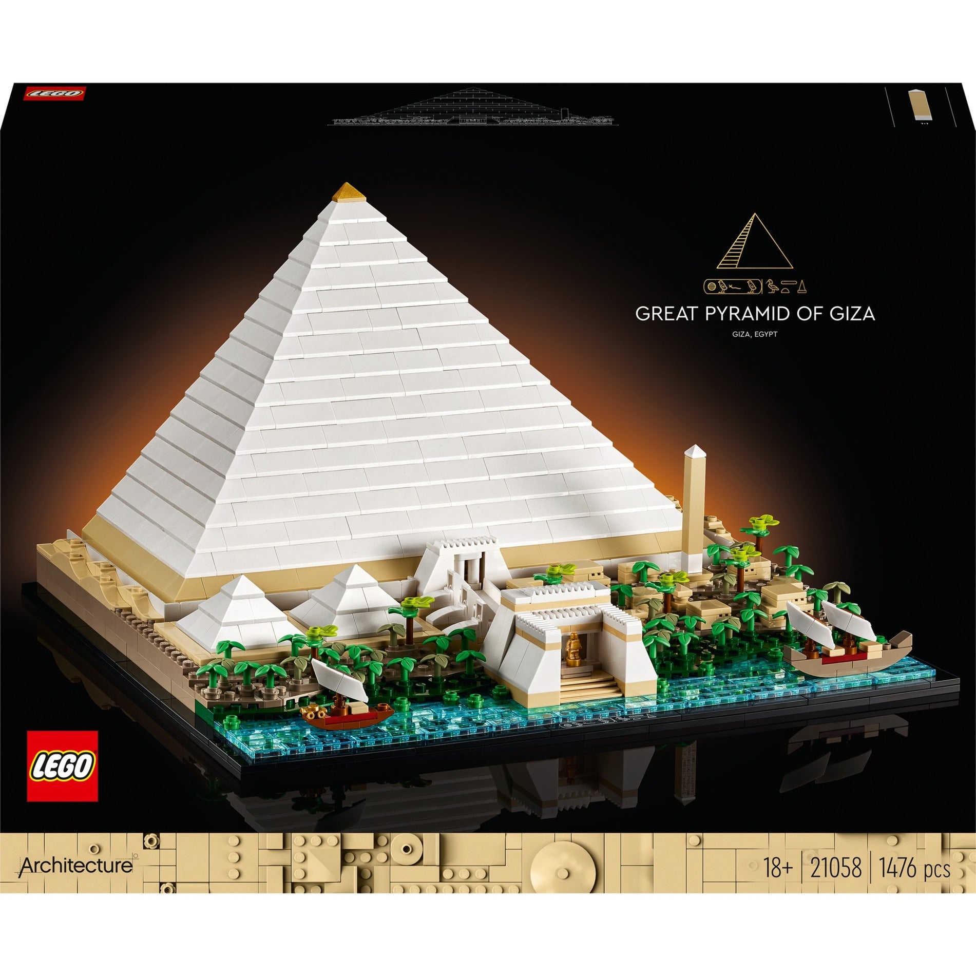Lego architecture 21058 grote piramide van gizeh