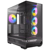 Antec c7 argb midi tower behuizing (zwart | 2x usb-a | 1x usb-c | tempered glass)