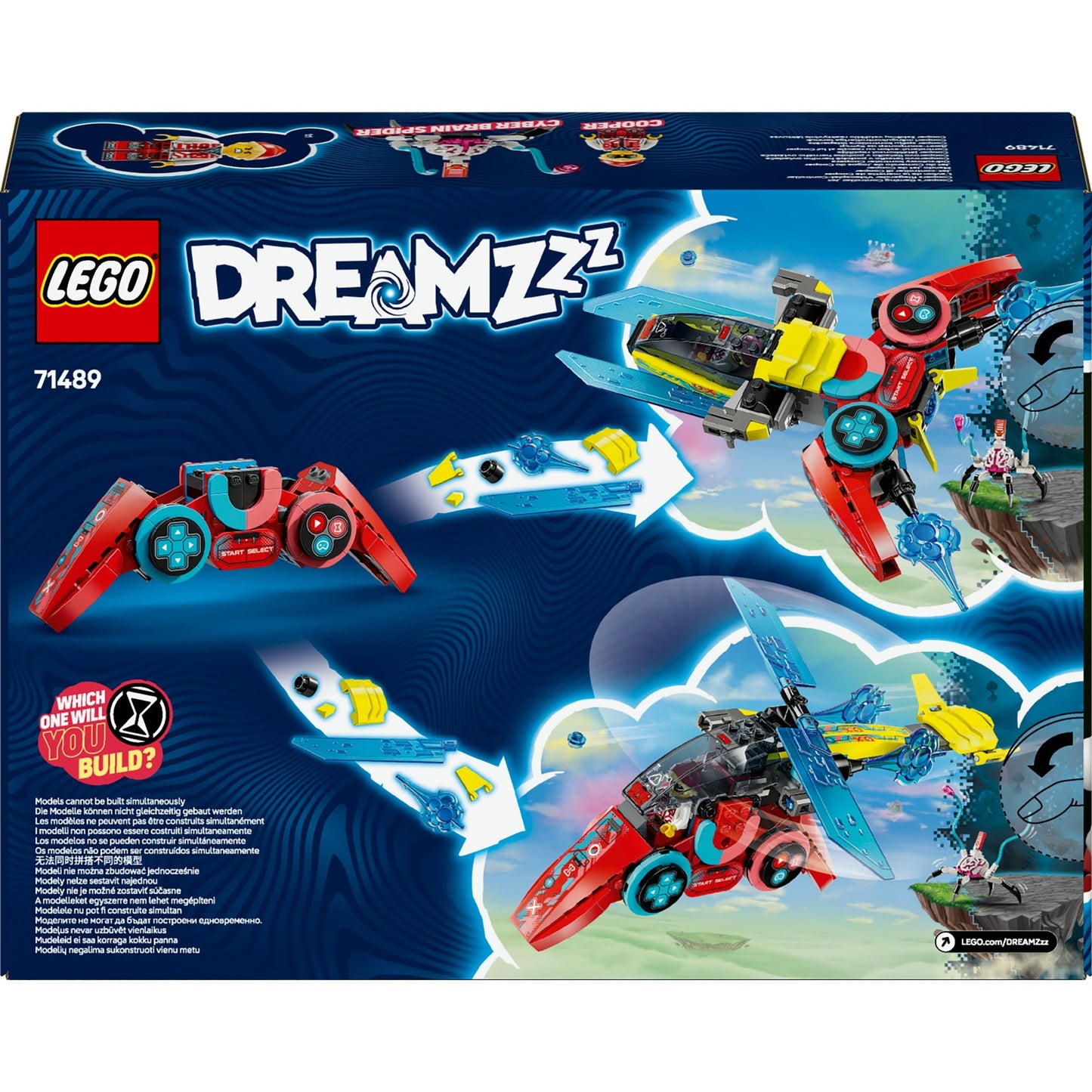 Lego dreamzzz - coopers controllervliegtuig constructiespeelgoed (71489)