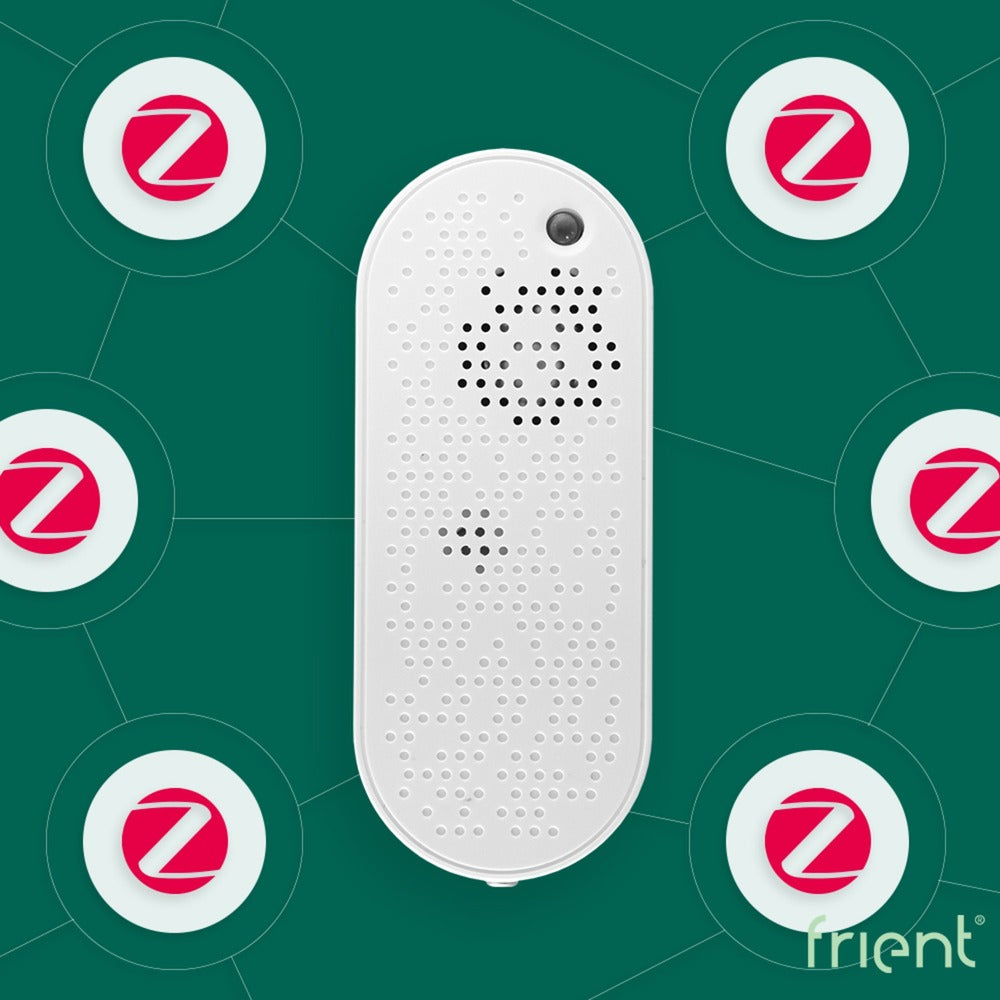 Frient zigbee range extender eu mesh access point (wit, zigbee 3.0)
