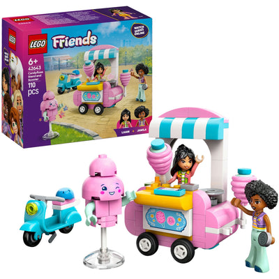 Lego friends 42643 suikerspinkraam en scooter