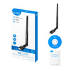 Cudy ac1300 wi-fi high-gain usb wlan adapter (zwart)