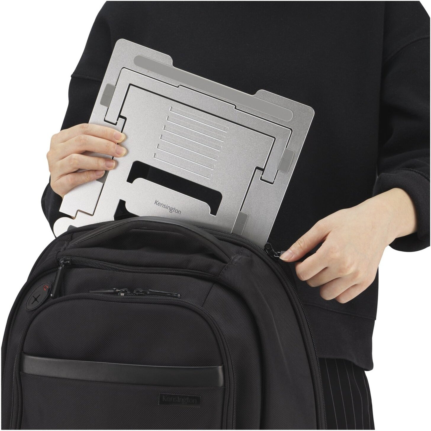 Kensington easy riser aluminium laptop riser standaard (aluminium)