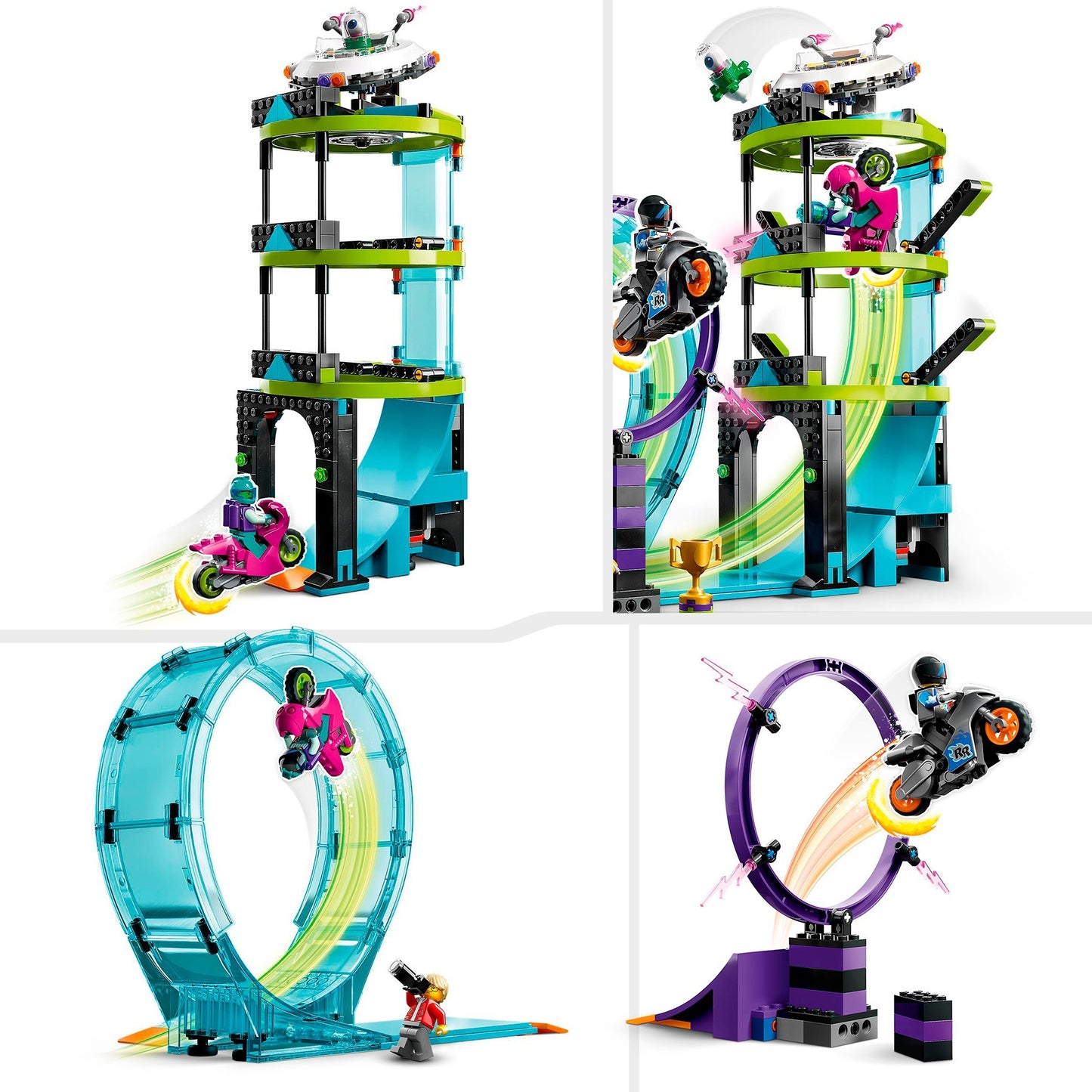 Lego city - ultieme stuntrijders uitdaging constructiespeelgoed (60361)