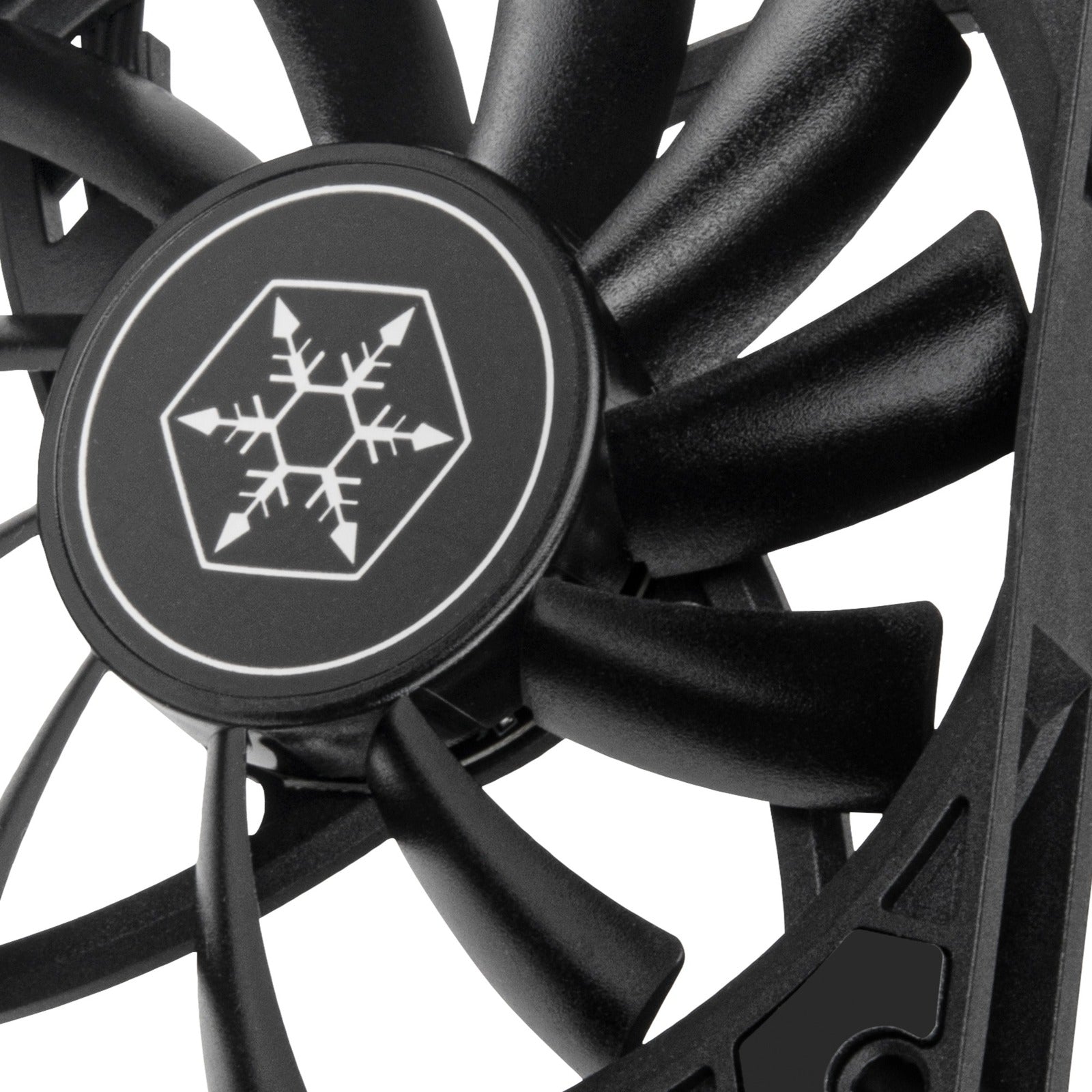 Silverstone air slimmer 90 case fan (zwart, 92 x 92 x 15 mm, pwm)