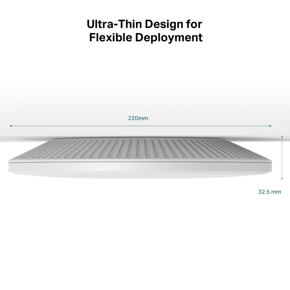 Tp-link omada eap770 be9300 tri-band wi-fi 7 access point (wit, poe++)