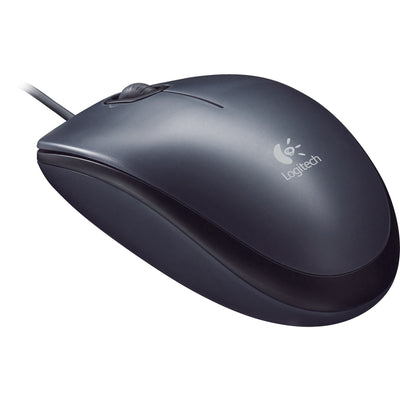 Logitech mouse m90 (donkergrijs, 1000 dpi, retail)