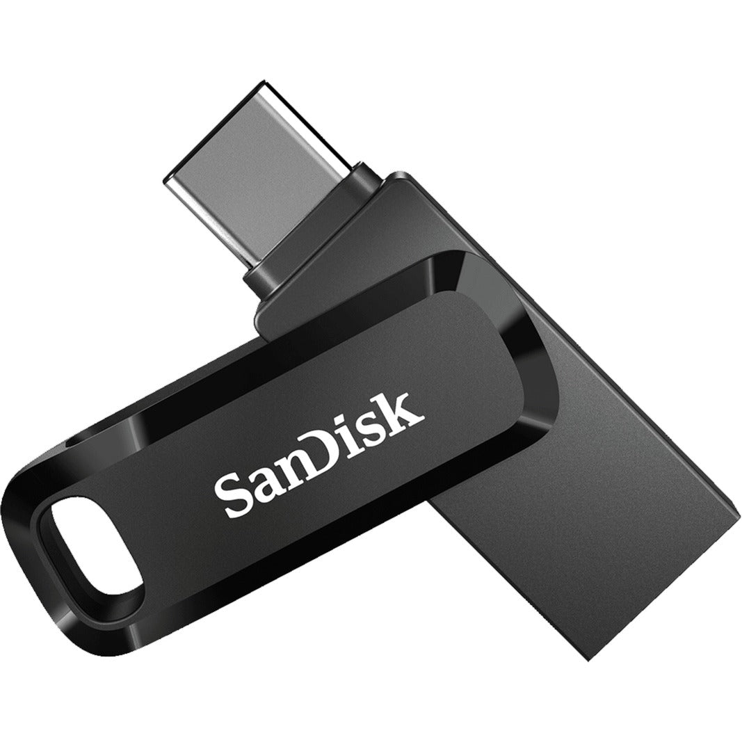 Sandisk ultra dual drive go 32 gb usb-stick (zwart, usb-a 3.2 (5 gbit s), usb-c 3.2 (5 gbit s))