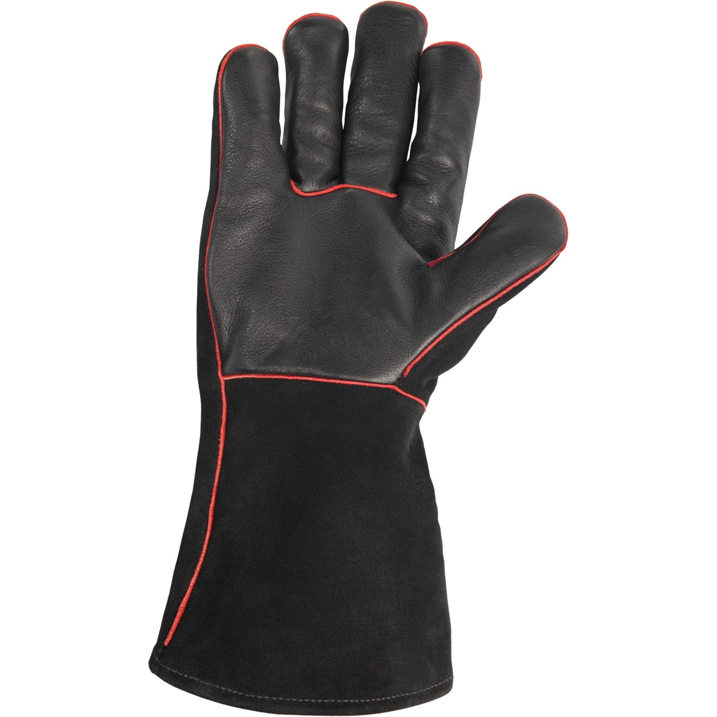 Weber leren barbecuehandschoenen (zwart)