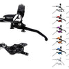 Hope tech 4 e4 steel braided disc brake - lever left