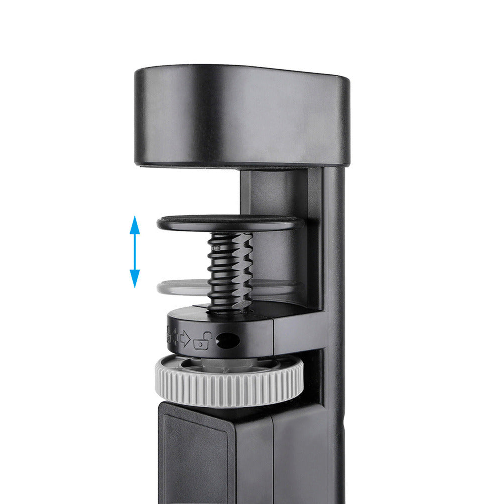 Neomounts ds22-840bl6 bureaucontactdoos met klem en usb-c en usb-a poorten - quick-charge stekkerdoos (zwart)