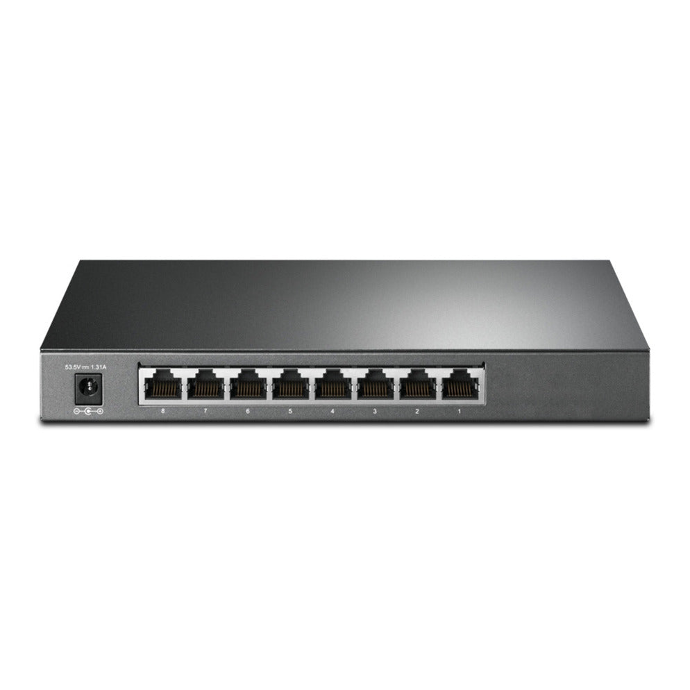 Tp-link omada sg2008p 8-poorts gigabit jetstream smart-switch (zwart, 4x poe+)