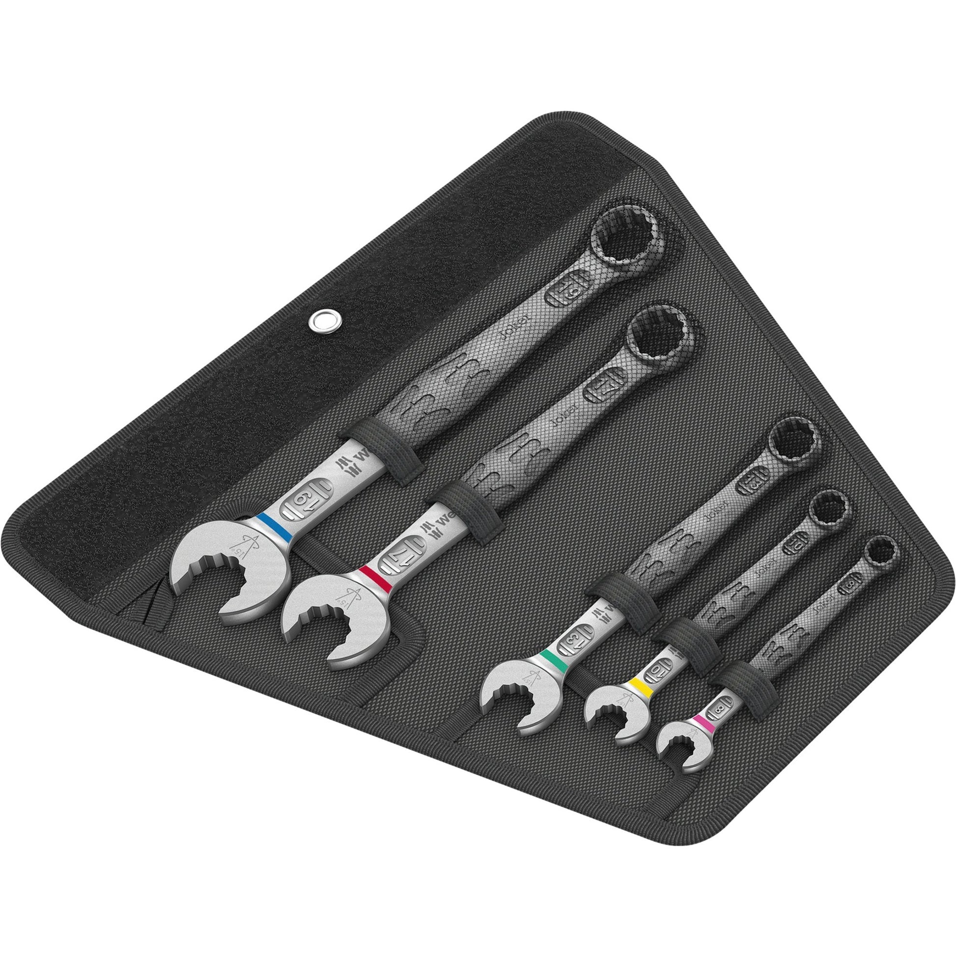 Wera 6003 joker 5 set 1 ringsteeksleutelset, 5‑delig moersleutel