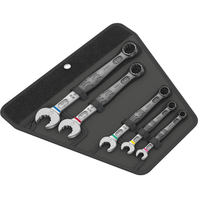 Wera 6003 joker 5 set 1 ringsteeksleutelset, 5‑delig moersleutel