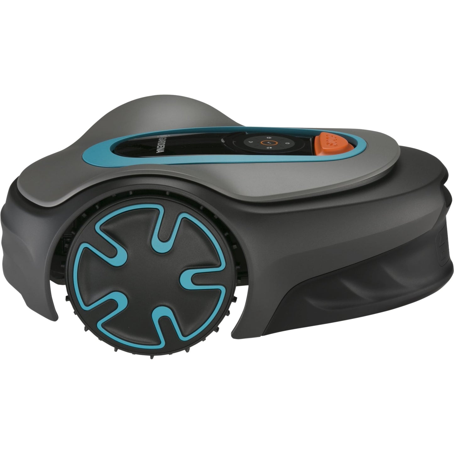 Gardena robotmaaier sileno minimo 250 (grijs turquoise, 250 m², li-ion accu + basisstation inbegrepen, bluetooth)