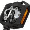 Shimano Pedaalset Click'R T421 platform + enkelzijdig SPD met SM-SH56 plaatjes zwart