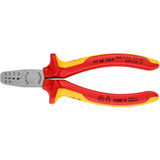 Knipex 9768145a krimptang voor adereindhulzen - 145mm - afbeelding 1