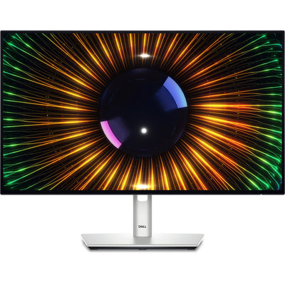 Dell ultrasharp u2424h 23.8 monitor (zilver zwart, hdmi, 2x displayport, usb-a, 2x usb-c, 120 hz)