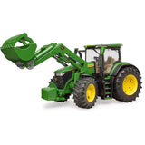 Bruder john deere 7r 350 met frontlader modelvoertuig (03151) - afbeelding 5
