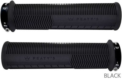 Peaty's monarch grips mushroom lock-on handlebar grips