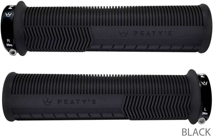 Peaty's monarch grips mushroom lock-on handlebar grips