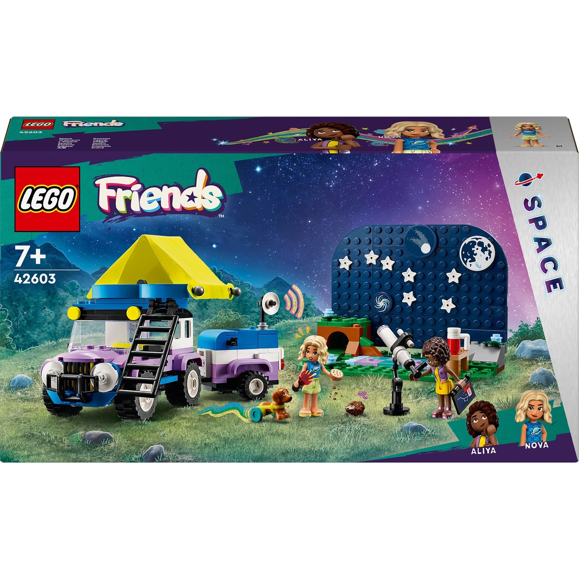 Lego friends - astronomisch kampeervoertuig constructiespeelgoed (42603)