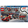 Lego city f1 pitstop en pitcrew met ferrari auto - 60443