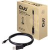 Club 3d mini-displayport naar displayport 1.4 hbr3 kabel (zwart, 2 meter)