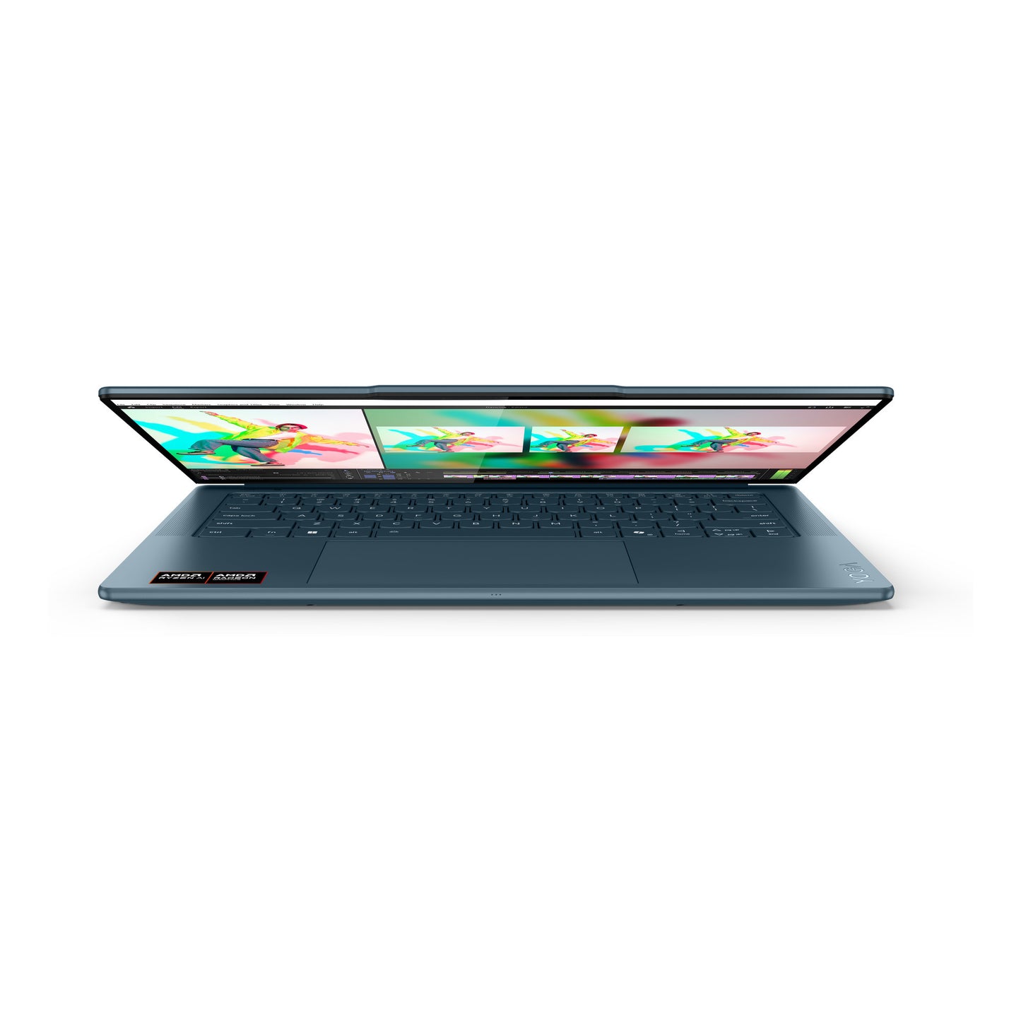 Lenovo yoga pro 7 14asp10 (83lx001mmh) 14.5 copilot+ laptop (blauwgroen | ryzen ai 9 365 | radeon 880m graphics | 32 gb | 1 tb ssd)