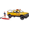 Bruder dodge ram 2500 reddingsbrigadeauto met strandwacht modelvoertuig (02506)