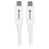 Sharkoon usb-c 3.2 > usb-c kabel (wit, 1 meter)