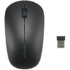 Kensington km150 eq wireless desktop set desktopset (zwart, us lay-out (qwerty), membraan, 100%, 1200 dpi)