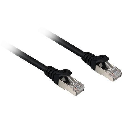 Sharkoon cat.6a netwerkkabel (zwart, 10 meter, sftp, rj-45, halogeenvrij)