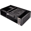 Silverstone sst-ml09b htpc behuizing (zwart | 2x usb-a)