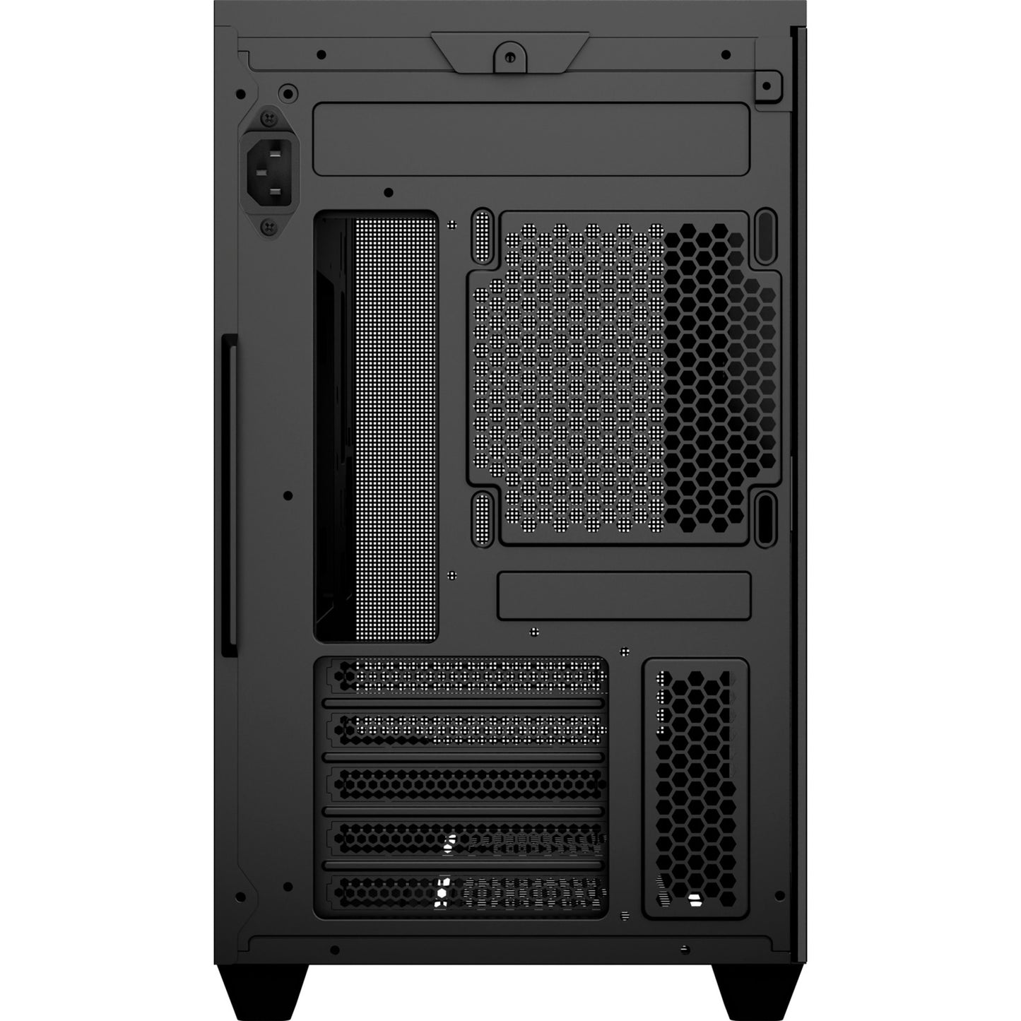 Aerocool stormfront mini mini tower behuizing (zwart | 2x usb-a | 1x usb-c | window)