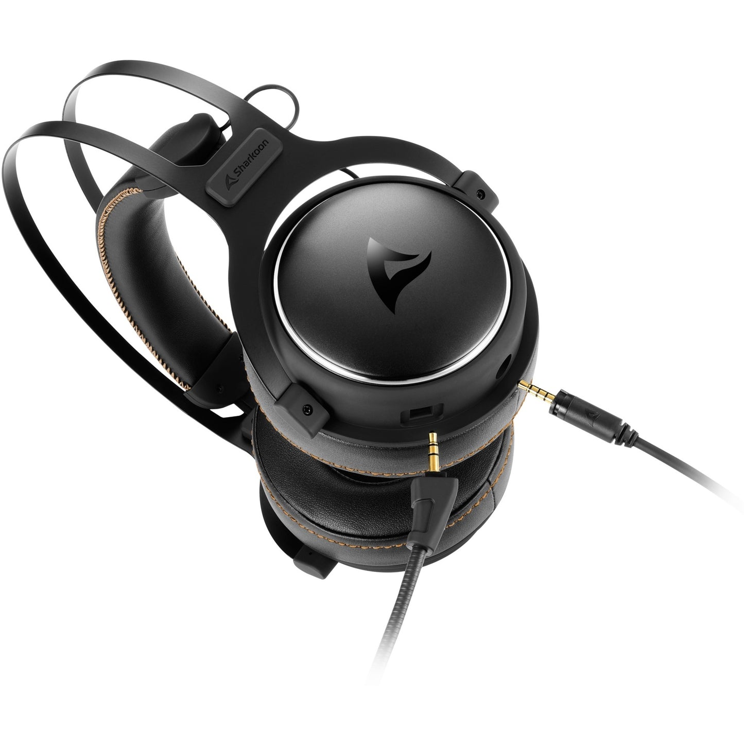 Sharkoon skiller sgh50 over-ear gaming headset (zwart, pc, playstation 4, playstation 5, xbox series s|x)