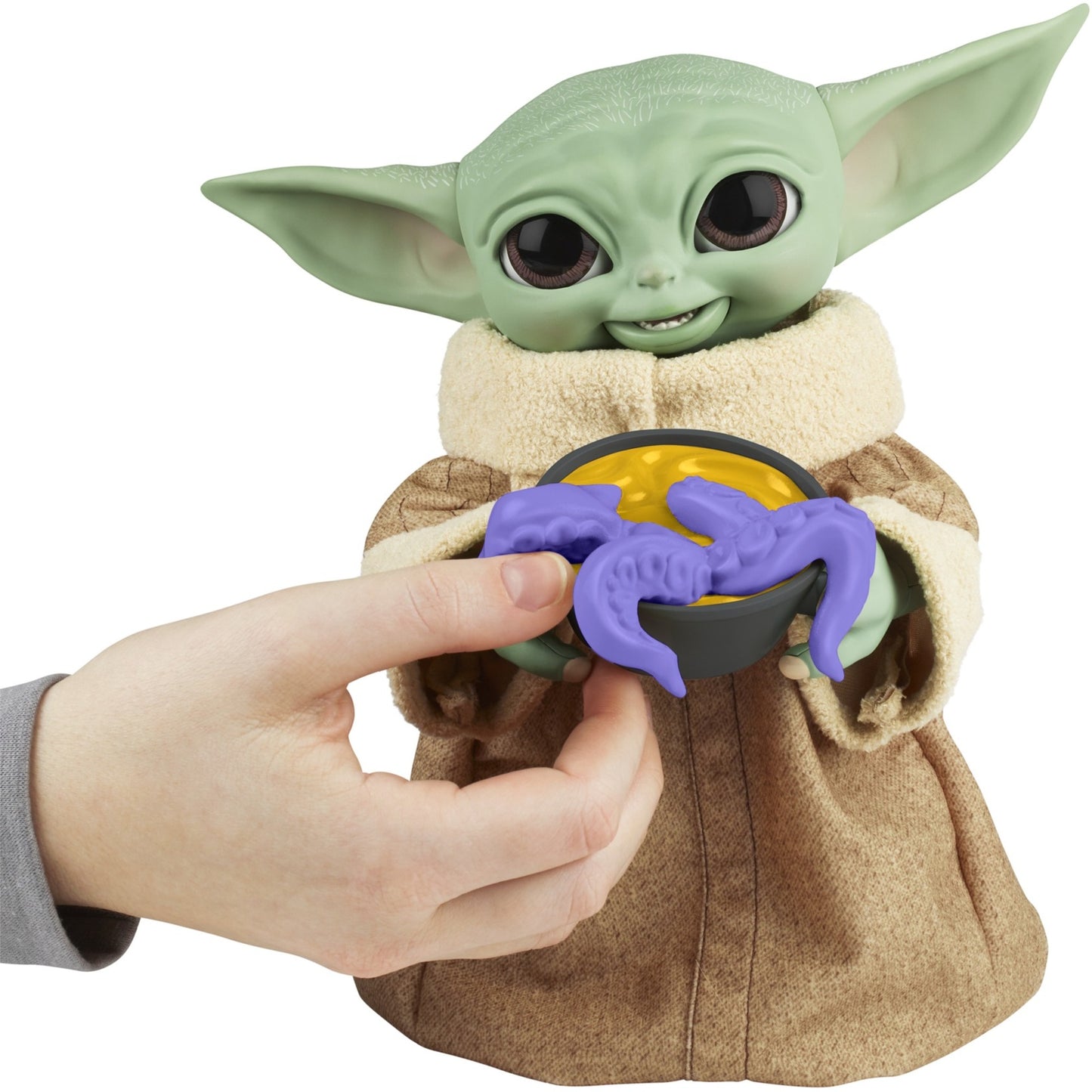 Hasbro star wars - galactic snackin’ grogu speelfiguur